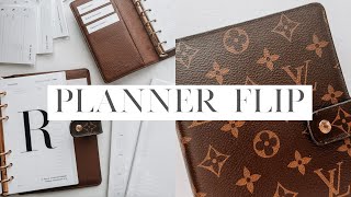 Louis Vuitton MM Agenda Planner Flip [upl. by Sik]