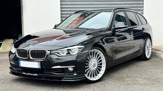 Alpina B3 Biturbo Touring 410HP N55  Acceleration Exhaust  Walkaround  Le Relais du Lys [upl. by Mars]