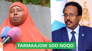 DAAWO Farmaajow Laamiga Ayaan Kuu Taaganhay ee Soo Noqo Xasan Sheekh Guryaheena Ayuu iibasaday [upl. by Mezoff]