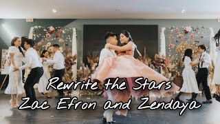 Rewrite The Stars  Zac Efron amp Zendaya  Cotillion Dance of Lara [upl. by Eelime]