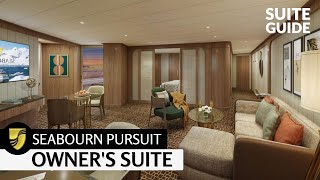 Seabourn Pursuit  Owners Suite Full Walkthrough Tour  4K [upl. by Nerte]