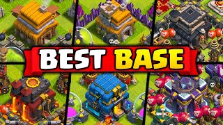 Best Bases for Every Town Hall in Clash of Clans [upl. by Berget]