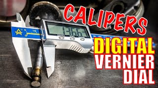 YOU NEED THIS How To Use Digital Calipers Dial and Vernier Too [upl. by Oicapot269]