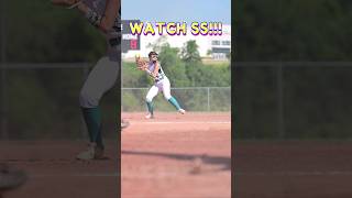 SlowMo Magic SS Fields and Fires 🔥  Softball Highlights Shorts [upl. by Leber]