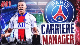 FIFA 22 Carrière Manager PSG 01  REVONS PLUS GRAND [upl. by Nipsirc376]