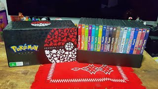 Unboxing Pokemon Ultra Collection DVD Set  Seasons 1  20 [upl. by Ingar]