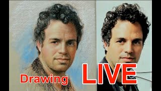 Pastel Portrait  LIVE Session [upl. by Zolner]