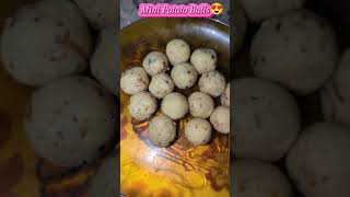 Sondar nastaMoni Potato Balls 😋😍statusfoodyummyrecipepotatocookingshortvideomusicvideo [upl. by Valene]