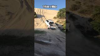 L200 stage 2 x Hilux stage 2 mitsubishi toyota offroad offroad4x4 offroading 4x4 automobile [upl. by Arriaet]