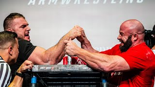 Ermes Gasparini vs Dave Chaffee  East vs West 5 Superheavyweight İnterim World Title Match [upl. by Yelsnik]