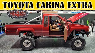 RC4WD 1987 TOYOTA CABINA EXTRA Quedó finalizada la MAMALONA [upl. by Ellimaj]