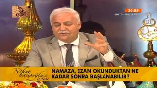 Namaza Ezan Okunduktan Ne Kadar Sonra Başlanabilir [upl. by Enyamert]