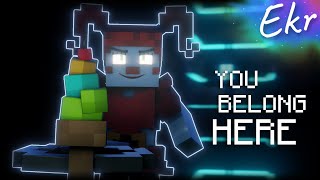 quotYou Belong Herequot 2 Years Later  Minecraft FNAF SL Song Animation JTMusic [upl. by Solitta]