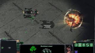 Starcraft 2 Battles Yamato cannon vs Ultralisk [upl. by Aicetel]