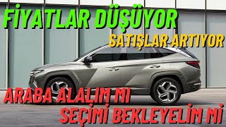 OTOMOBİL FİYATLARI DÜŞÜYOR ARABA ALMANIN TAM ZAMANI MI [upl. by Llerdnek]