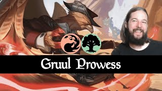 Gruul Prowess  BO1 Outlaws of Thunder Junction Standard  MTG Arena Gameplay [upl. by Nol179]