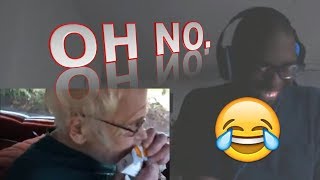 Angry Grandpa STILL HATES Taco Bell Breakfast REACTION [upl. by Kallista182]