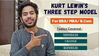 Kurt Lewins 3 Step Model of Change  Unfreeze Change amp Refreeze [upl. by Connor]