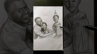 True happiness is an acceptance of life as its given to us❤️ Day 34 art drawing shorts viral [upl. by Fitton]