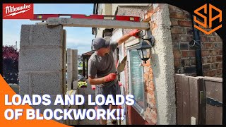 FAILED PORCH REBUILD… BLOCK WORK Pt 5 [upl. by Nagud]