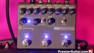 Review Demo  Keeley Mod Workstation [upl. by Aynnat690]