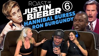 Roast Of JUSTIN BIEBER 2015 Part 6  Hannibal Burress  Ron Burgundy  Reaction [upl. by Christoper354]