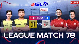 LIVE eISL  Match 78  Hyderabad FC vs NorthEast United FC  NEUFCs Fight For Top 4 [upl. by Bartholemy691]