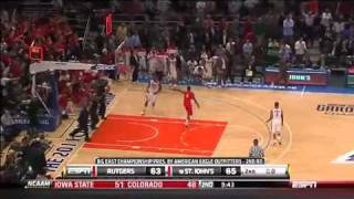 Rutgers vs St Johns controversial ending Big East Tournament  YouTube4flv [upl. by Mayer]