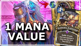 Hearthstone  Best of 1 Mana Value [upl. by Salkcin]