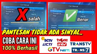 Cara mencari siaran tv digital yang hilang Di Set Top Box [upl. by Harak834]