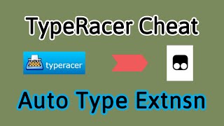 TypeRacer CHEAT  Complete Races Automatically using extension [upl. by Nelon]