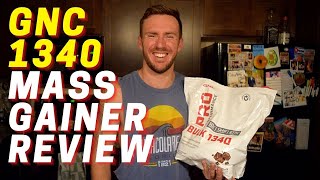 GNC Pro Performance 1340 Bulk Review  Mass Gainer [upl. by Sinai]