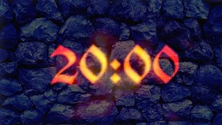 20 Minutes countdown timer With Ambient Relaxing music [upl. by Ettenoj454]