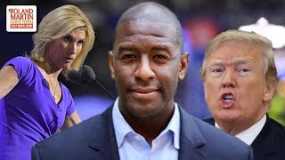 Trump Doubles Down Calls Andrew Gillum A Stone Cold Thief [upl. by Atineg800]