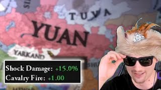 Imagine forming this POWERFUL Yuan in an EU4 Multiplayer Game [upl. by Lleirbag395]