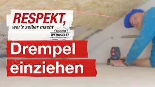 Drempel richtig einziehen  toom Werkstatt [upl. by Obbard]