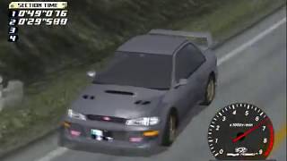 TAS Initial D Special Stage  Time Attack  GC8V  秋名 Akina Uphill Dry  아키나  이니셜D  頭文字D [upl. by Yeuh]