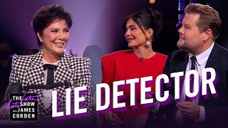 Late Late Lie Detector w Kris and Kylie Jenner [upl. by Timmie282]