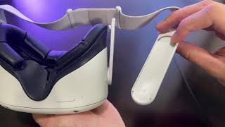 How to REMOVE and ATTACH Oculus Quest 2 Strap Slowly Explained Soft Hard Battery Strap [upl. by Anaxor269]