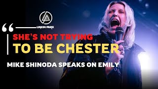 Mike Shinodas SHOCKING First Impression of Emily Armstrong [upl. by Hpseoj]