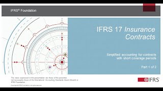 IFRS 17 Simplified accounting for contracts with short coverage periods Part 1 of 2 [upl. by Ipoillak]