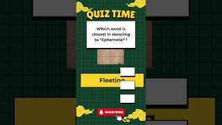 Exploring Vocabulary with a Quiz  vocabulary words ytshorts viralshorts [upl. by Salokcin]