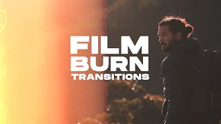 FILM BURN Transition Overlays for KineMaster amp Other AppsSoftware [upl. by Sumahs]