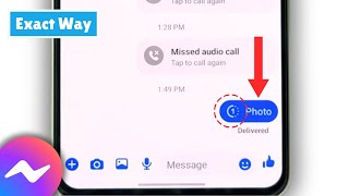 how to send one time view photo in messenger [upl. by Marciano991]