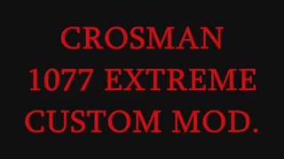 CROSMAN 1077 Extreme CUSTOM modwmv [upl. by Cut]