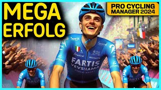 MEGAERFOLG BEI TIRRENO  Pro Cycling Manager 2024  Bardiani CSF Karriere 18 [upl. by Tearle]