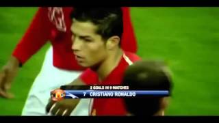 Cristiano Ronaldo wondergoal for Manchester United v Porto [upl. by Ojillek]