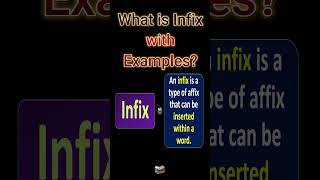 What’s Infix with Examples [upl. by Maidy]