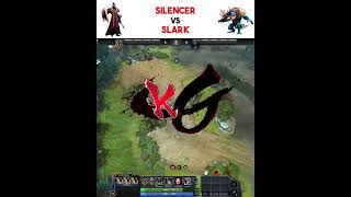 Silencer vs Slark rematch Dota2dota dota2 dota2gameplay dota2clips dota2highlights dota2shorts [upl. by Imac959]