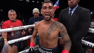 Mario Barrios 27th Win USA  Jovanie Santiago Beaten Badly [upl. by Skell]